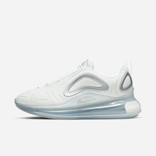 Adidasi Alergare Nike Air Max 720 Iridescent Dama Albi Metal Argintii | QHVL-27809